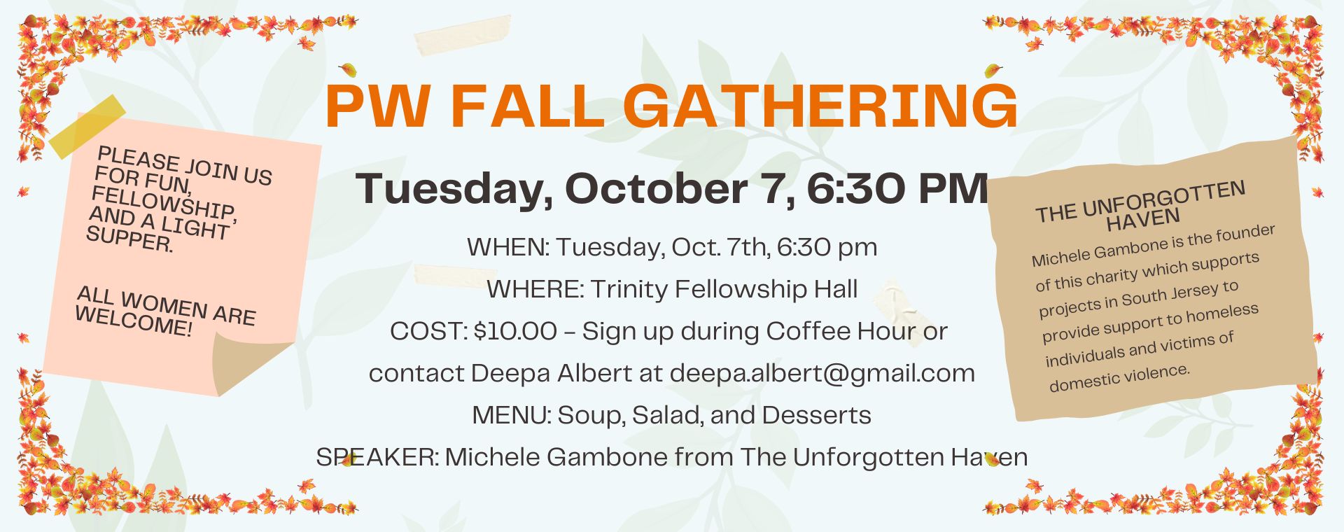 PW Fall Gathering
